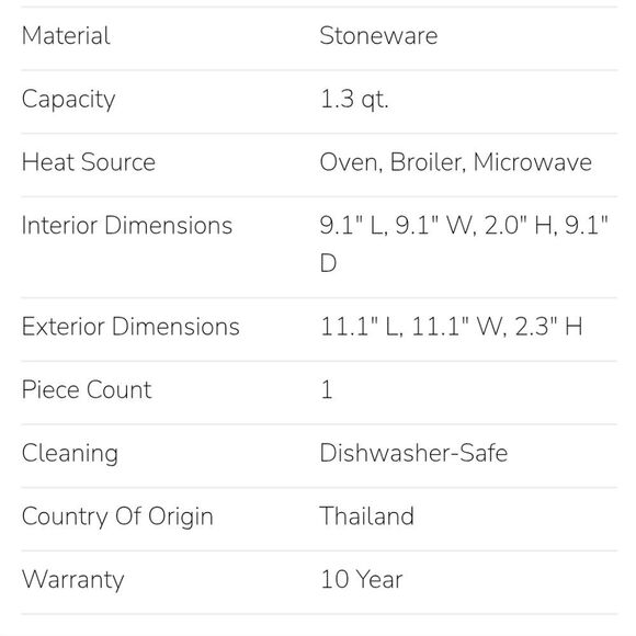 Le Creuset 23cm Round Pie Dish- Mist Grey - Picture 5 of 7
